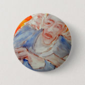 Angel des Reisekopfs Button (Vorderseite)