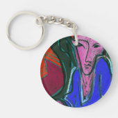 Angel des Schlüsselanhängers des Wohlstands Schlüsselanhänger (Vorderseite)