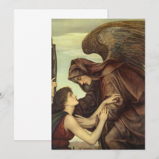 Angel des Todes von Evelyn De Morgan (Vorne/Hinten)
