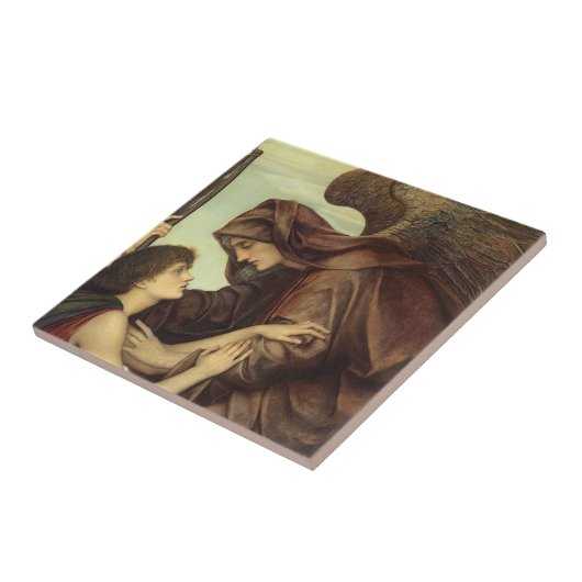 Angel des Todes von Evelyn De Morgan Fliese (Seite)