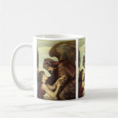 Angel des Todes von Evelyn De Morgan Kaffeetasse (Links)