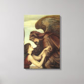 Angel des Todes von Evelyn De Morgan Leinwanddruck (Vorderseite)