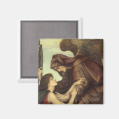 Angel des Todes von Evelyn De Morgan Magnet (Vorderseite/Rückseite)