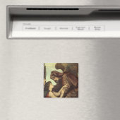 Angel des Todes von Evelyn De Morgan Magnet (In Situ (Geschirrspüler))