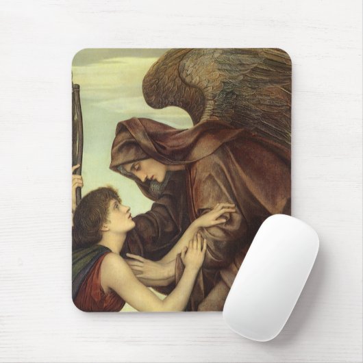 Angel des Todes von Evelyn De Morgan Mousepad (Mit Mouse)
