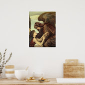 Angel des Todes von Evelyn De Morgan Poster (Küche)