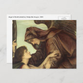 Angel des Todes von Evelyn De Morgan Postkarte (Vorne/Hinten)