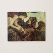 Angel des Todes von Evelyn De Morgan Puzzle (Horizontal)
