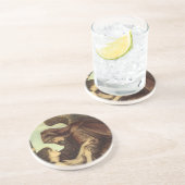 Angel des Todes von Evelyn De Morgan Sandstein Untersetzer (Seite)