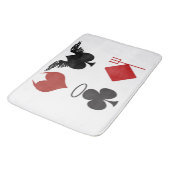 ANGEL DEVIL CARD ANZUG BADEMATTE (Schrägansicht)