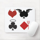 ANGEL DEVIL CARD ANZUG MOUSEPAD (Mit Mouse)