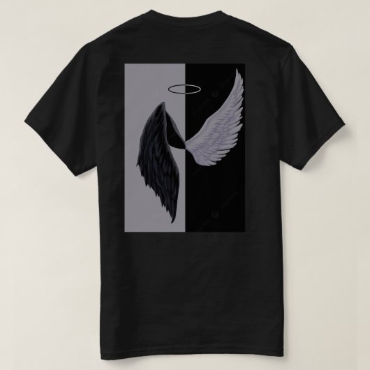 Angel & Devil T - Shirt (Design Rückseite)