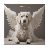 Angel Dog Fliese (Vorderseite)