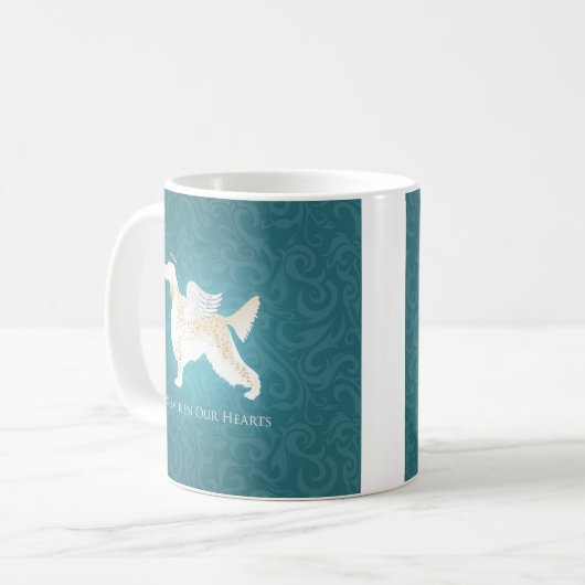 Angel Dog Kaffeetasse (Vorderseite Links)