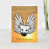 Angel Dog Karte (Vorderseite)