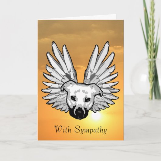 Angel Dog Karte (Vorderseite)