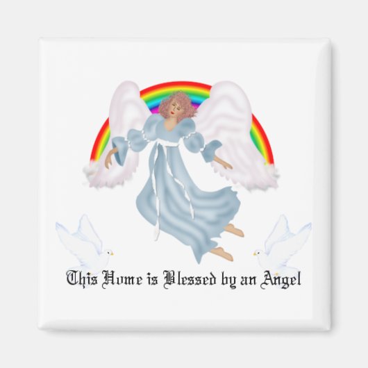 Angel & Doves Magnet (Vorne)