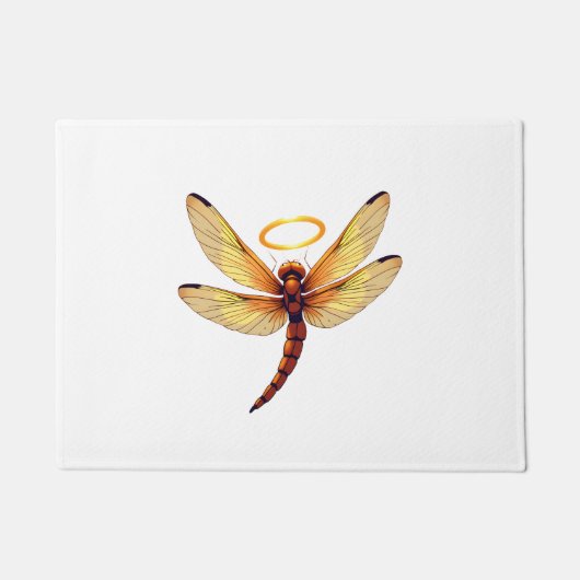 Angel Dragonfly Fußmatte (Vorderseite)