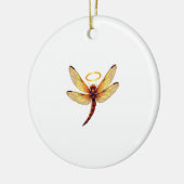 Angel Dragonfly Keramik Ornament (Links)