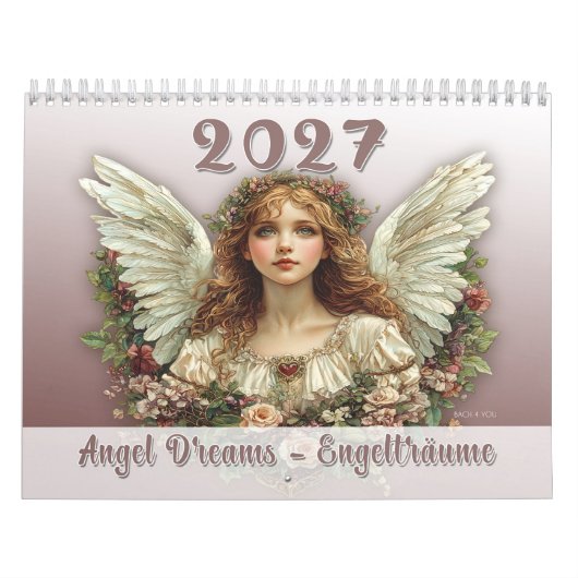Angel Dreams - Engelträume 2026 Kalender (Titelbild)
