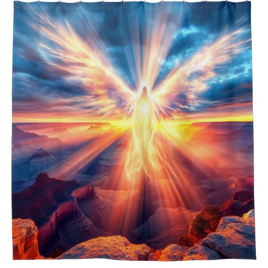 Angel Duschvorhang (Vorderseite)
