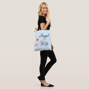 Angel Ehefrau Tote Bag Tasche