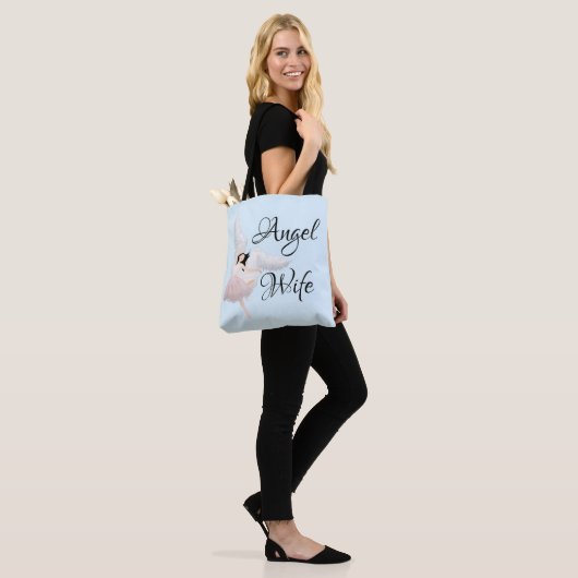 Angel Ehefrau Tote Bag Tasche (Am Model)