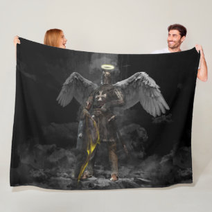 ANGEL eines KNIGHT Fleecedecke