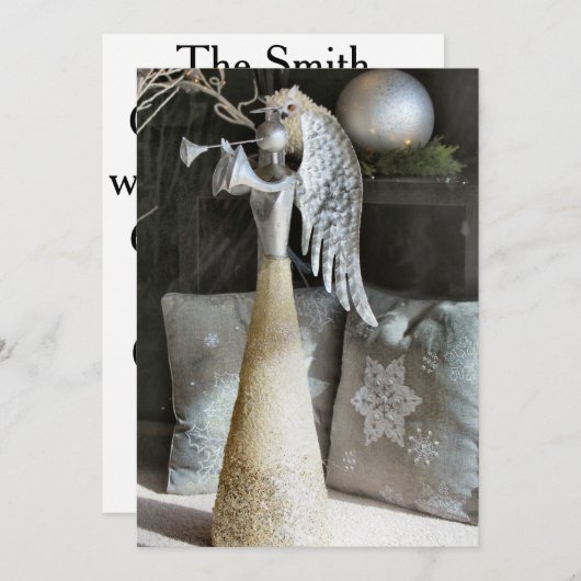 Angel Einladung (Vorne/Hinten)