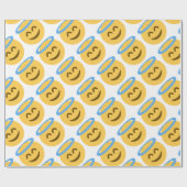 Angel Emoji Geschenkpapier (Flach)