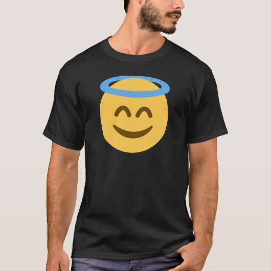 Angel Emoji T-Shirt (Vorderseite)