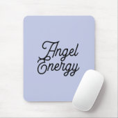 Angel Energy Niedlich Office Hübsch Blue Aästhetic Mousepad (Mit Mouse)