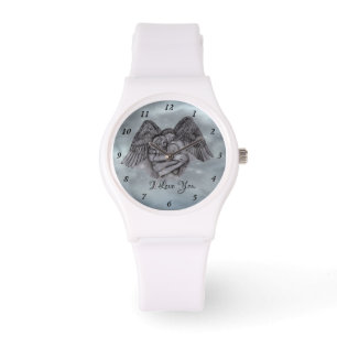 Angel Eros in der Liebe Armbanduhr