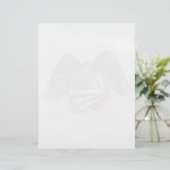 Angel Eros in der Liebe Briefbogen (Stehend Vorderseite)