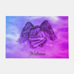 Angel Eros in der Liebe Fußmatte