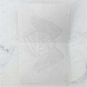 Angel Eros in der Liebe, ich Liebe dir, Valentinst Karte (Innenseite)