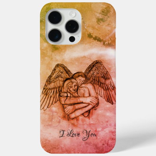 Angel Eros in der Liebe, ich Liebe Sie Case-Mate iPhone Hülle (Rückseite)