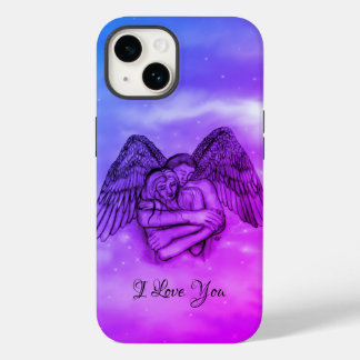 Angel Eros in der Liebe, ich Liebe Sie Case-Mate iPhone 14 Hülle
