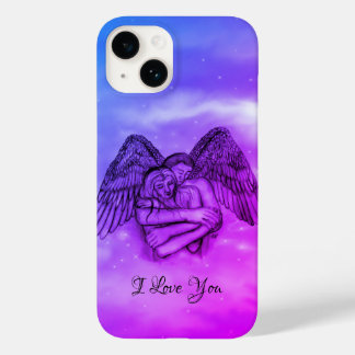 Angel Eros in der Liebe, ich Liebe Sie Case-Mate iPhone 14 Hülle