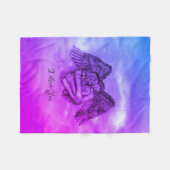 Angel Eros in der Liebe, ich Liebe Sie Fleecedecke (Vorderseite (Horizontal))