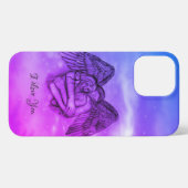 Angel Eros in der Liebe, ich Liebe Sie iPhone Hülle (Rückseite (Horizontal))