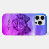 Angel Eros in der Liebe, ich Liebe Sie iPhone Hülle (Rückseite (Horizontal))