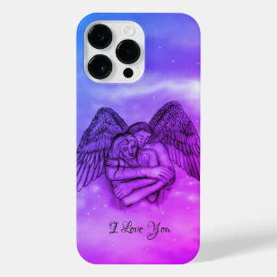 Angel Eros in der Liebe, ich Liebe Sie iPhone 14 Pro Max Hülle