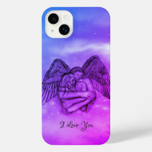 Angel Eros in der Liebe, ich Liebe Sie iPhone 14 Plus Hülle