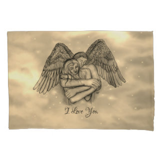 Angel Eros in der Liebe, ich Liebe Sie Kissenbezug