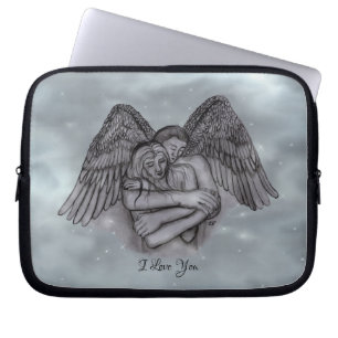Angel Eros in der Liebe, ich Liebe Sie Laptopschutzhülle