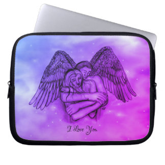 Angel Eros in der Liebe, ich Liebe Sie Laptopschutzhülle