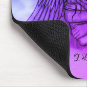Angel Eros in der Liebe, ich Liebe Sie Mousepad (Ecke)
