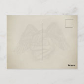 Angel Eros in der Liebe, ich Liebe Sie Postkarte (Rückseite)