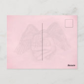 Angel Eros in der Liebe, ich Liebe Sie Postkarte (Rückseite)